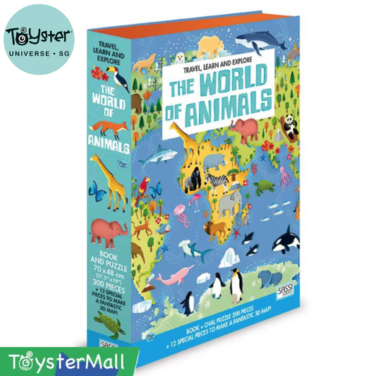 Sassi Travel Learn and Explore. The World of Animals - SASSI