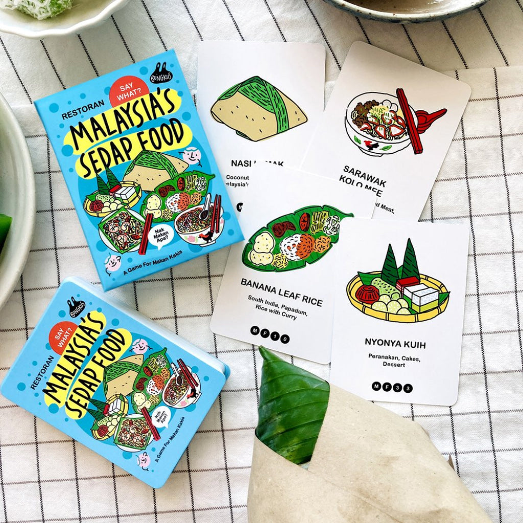 SAY WHAT? Malaysia’s Sedap Food Card Game - Card Games