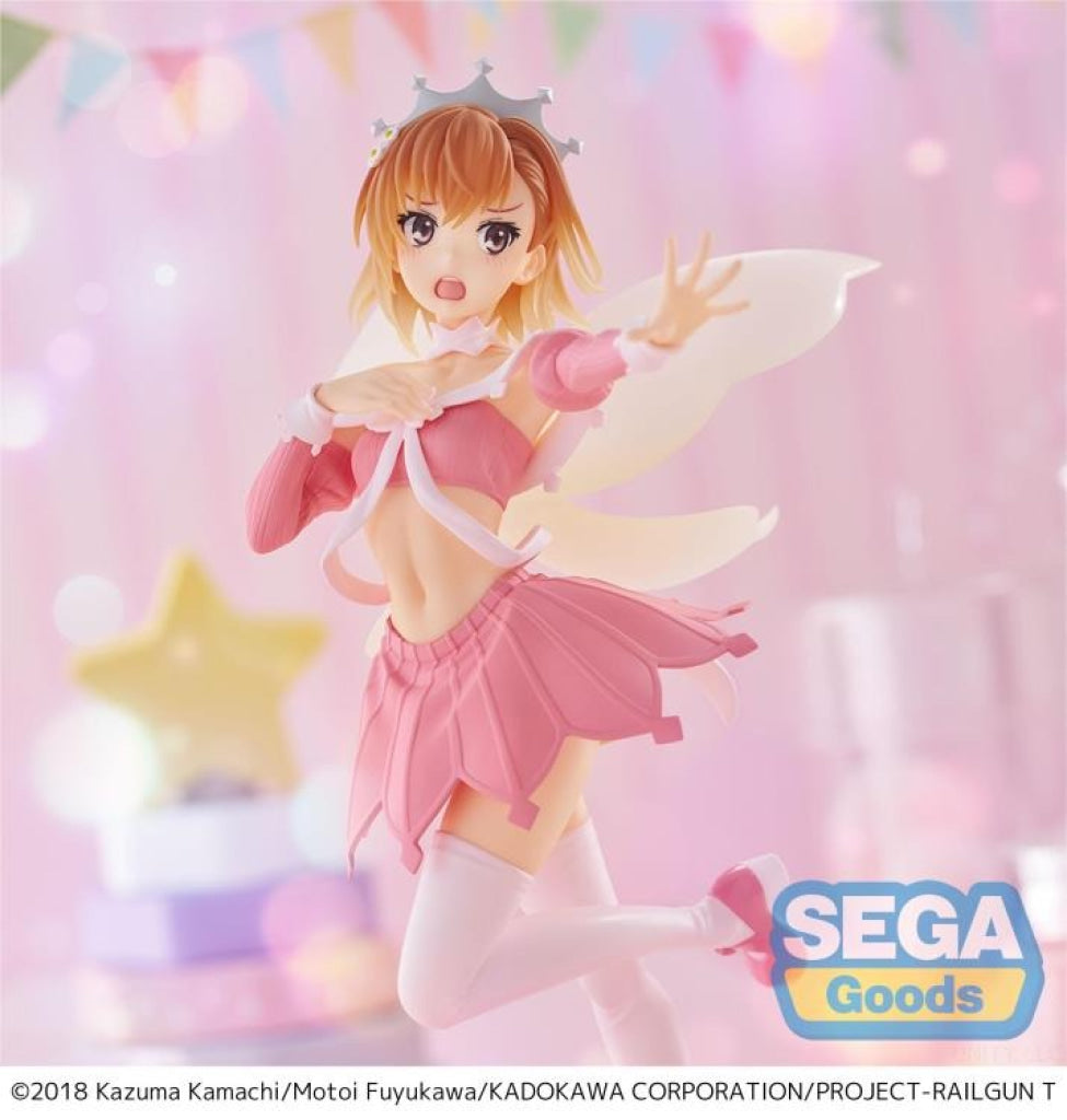 SEGA A Certain Scientific Railgun T Luminasta Mikoto Misaka (Great Spirit Maid) Figure - Luminasta