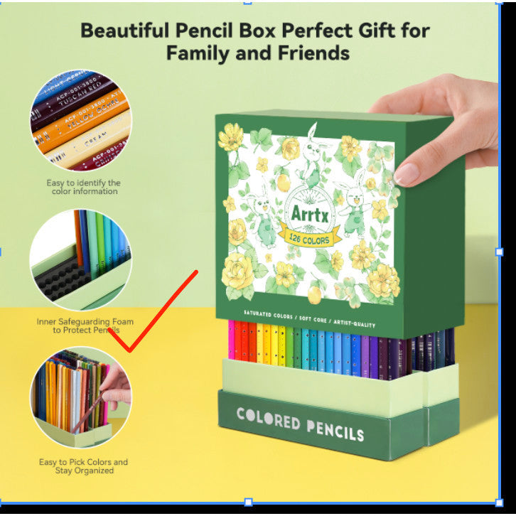 Arrtx 126 Colored Pencils