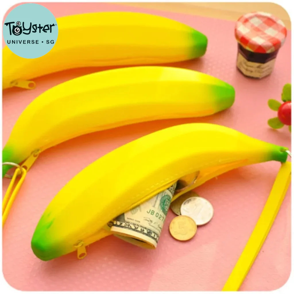Silicone Banana Coin Purse
