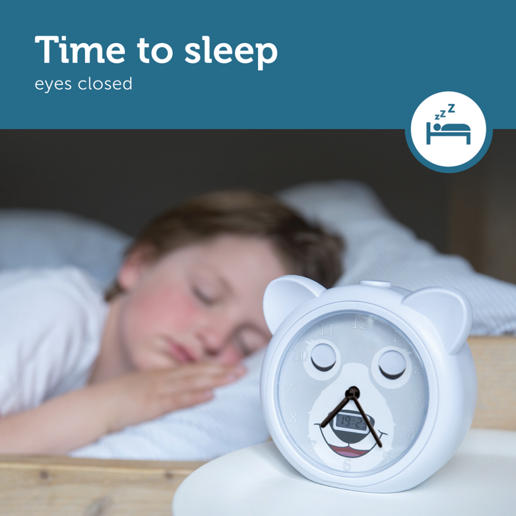 Sleep Trainer with Alarm Clock - Bobby the Bear - Alarm clock