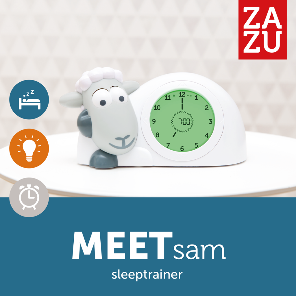 Sleep Trainer with Nightlight - Sam the Lamb - Nightlight