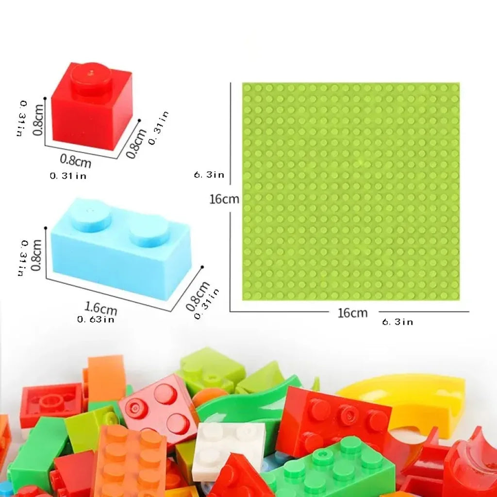 Slide Assembling Building Blocks