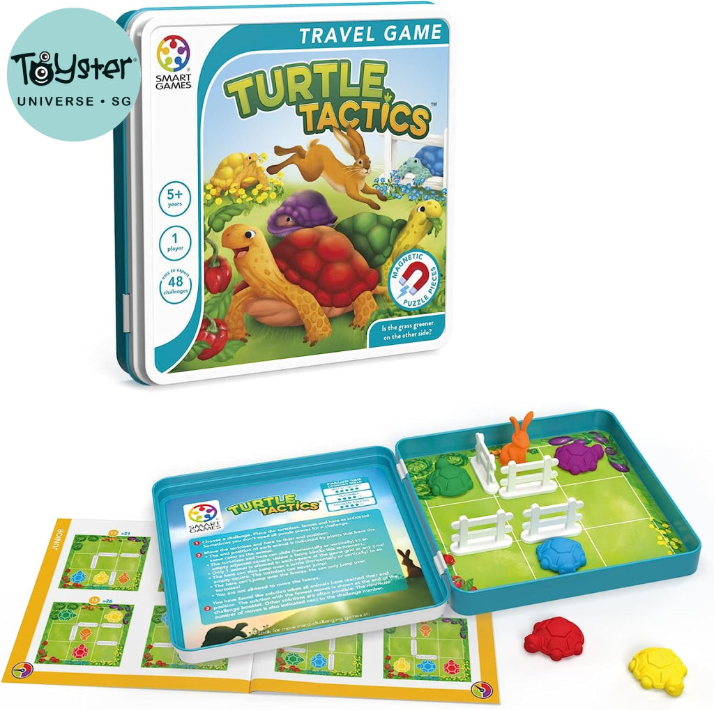Smartgames - Turtle Tactics Metal Box Travel Game