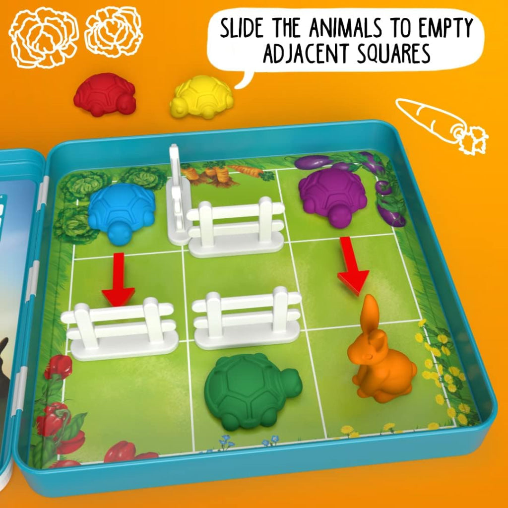 Smartgames - Turtle Tactics Metal Box Travel Game