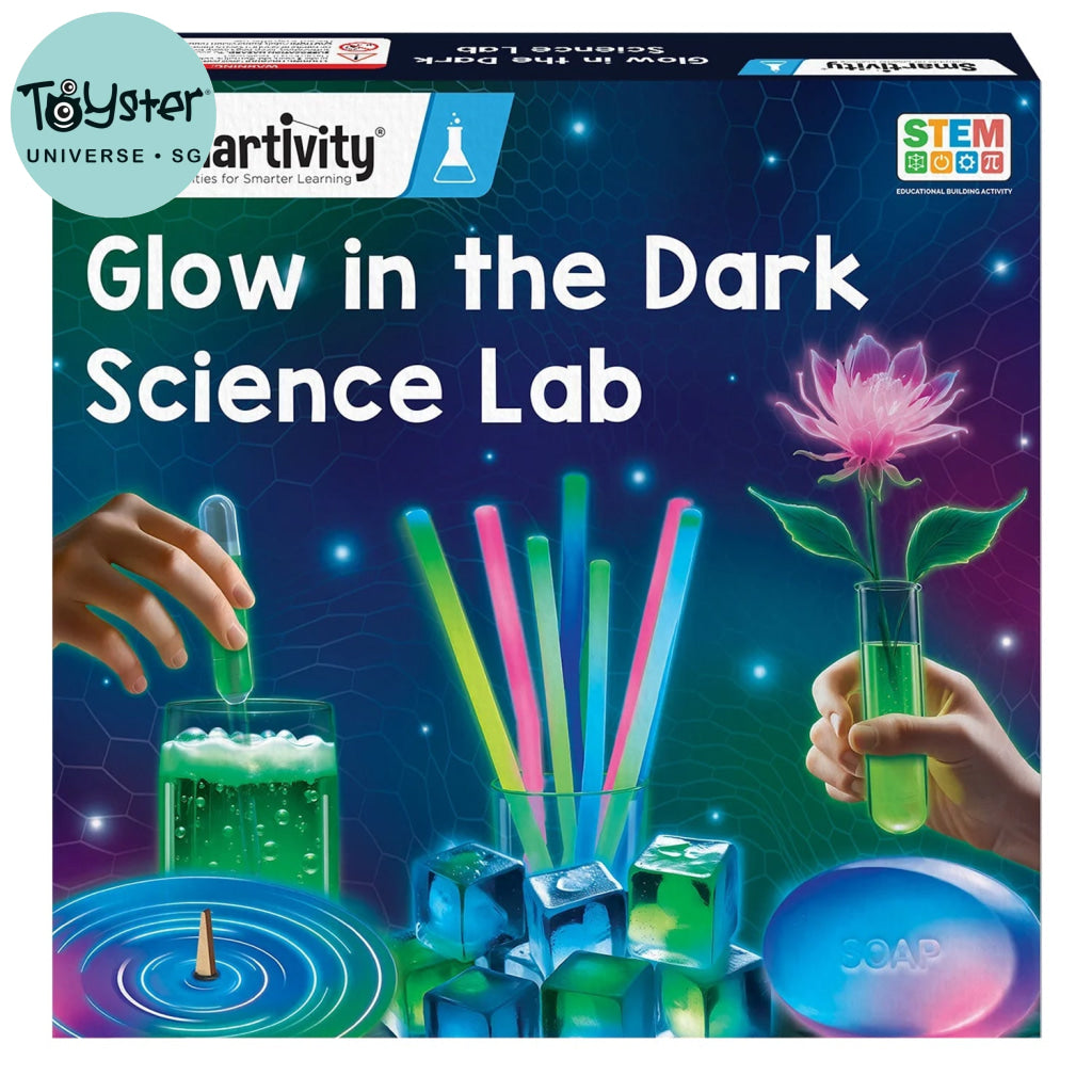 Smartivity Glow in the Dark Science Kit DIY Science Experiments - Brain