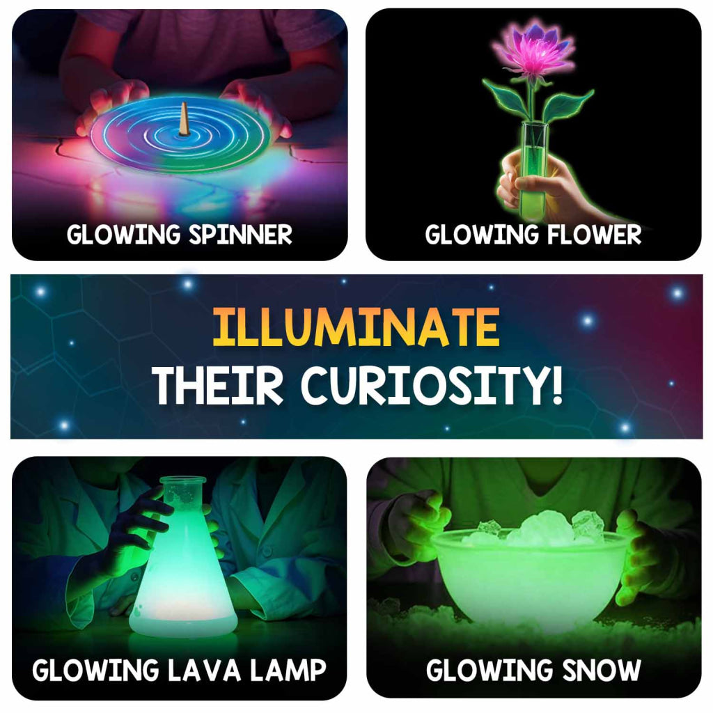 Smartivity Glow in the Dark Science Kit DIY Science Experiments - Brain