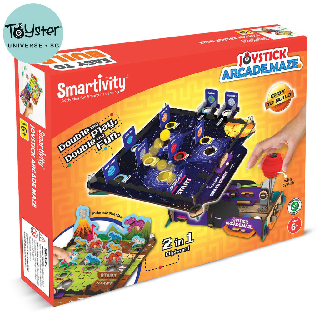 Smartivity Joystick Arcade Maze DIY STEAM Construction Game - Brain