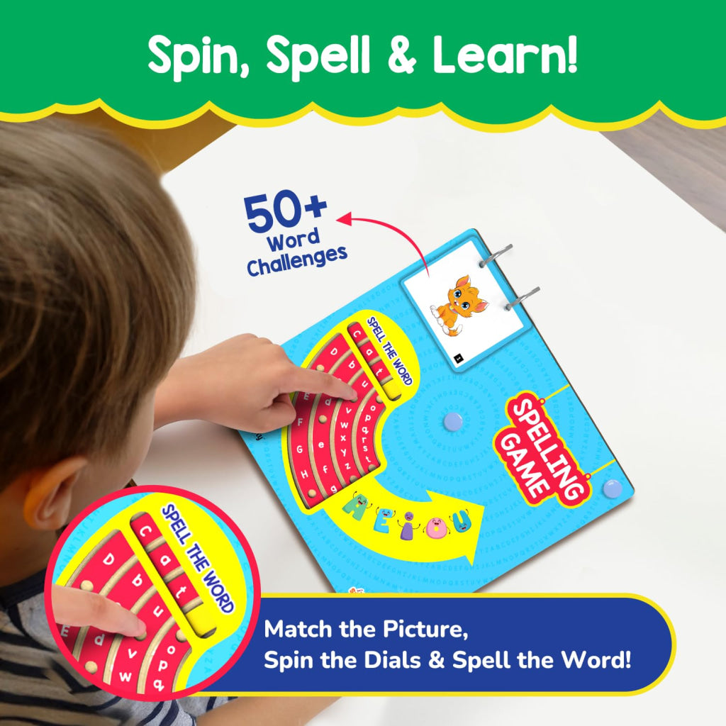 Smartivity Spelling Game - Brain