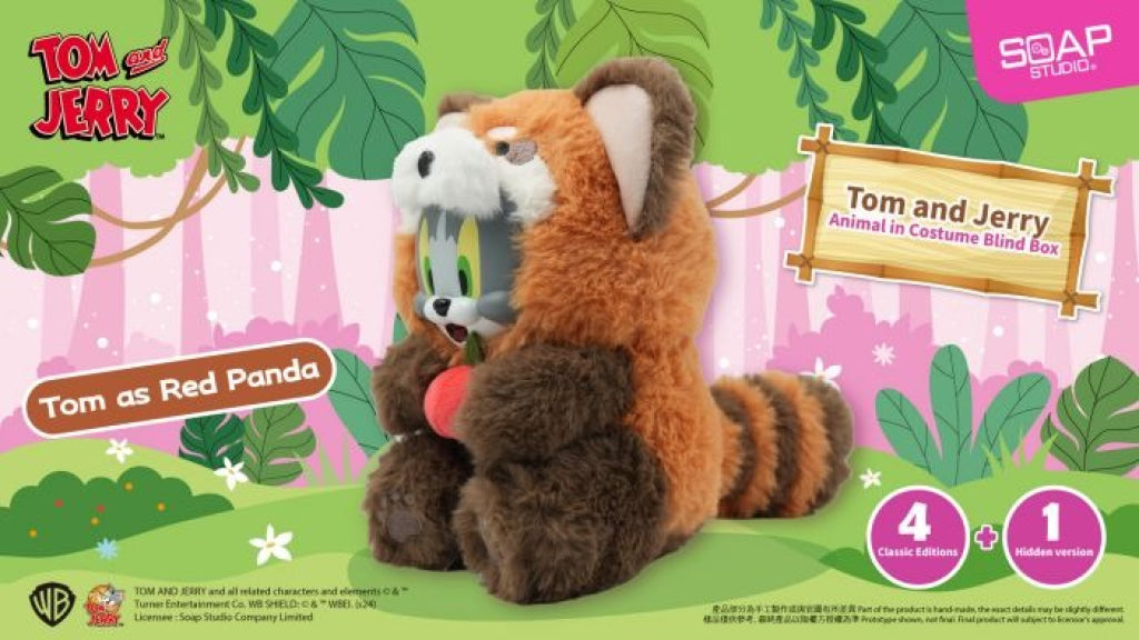 Soap Studio Tom And Jerry Animal In Costume Series Blind Box - Tom & Jerry