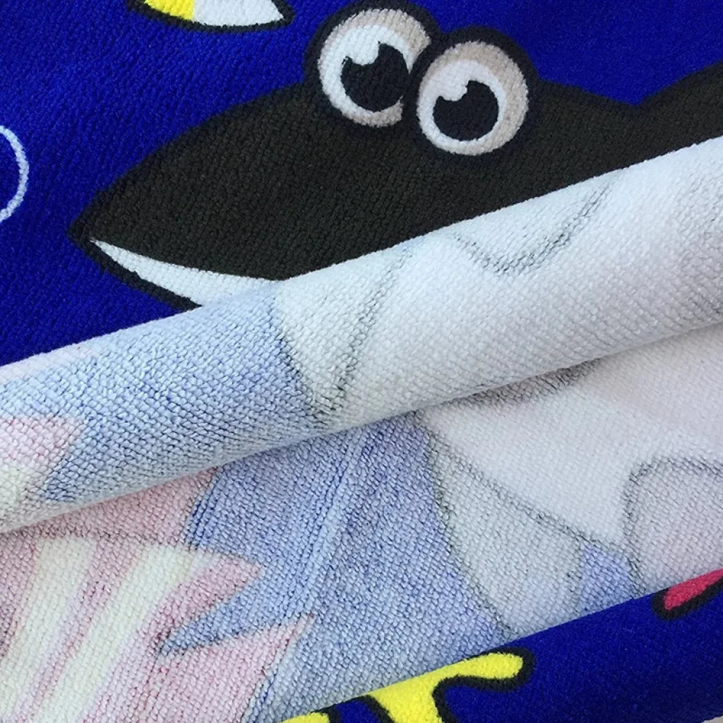 Soft Absorbent Quick-Drying Hooded Beach Towel