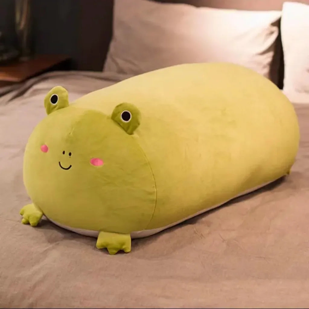 Soft Animal Cute Corner Cushion 20-90cm - frog / 90cm