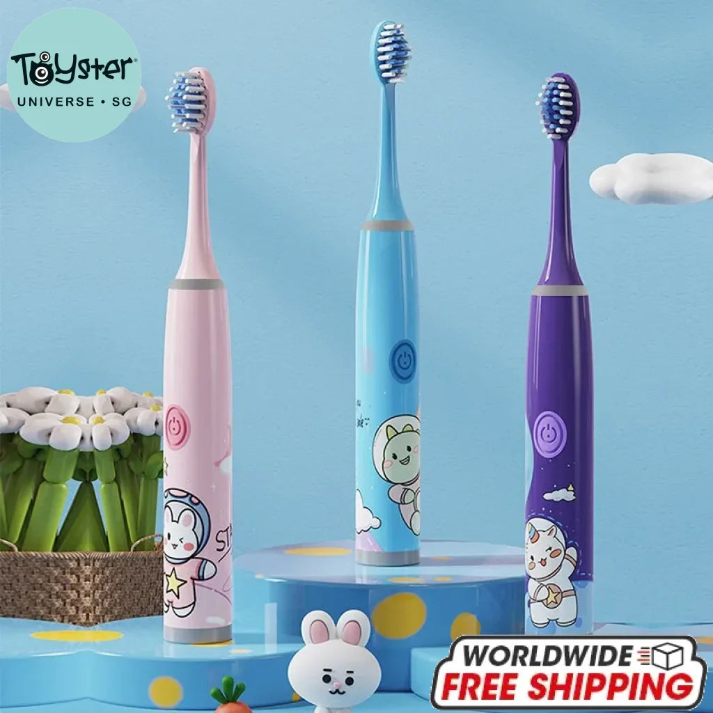 Soft Children’s Electric Toothbrush (Battery Not Included)