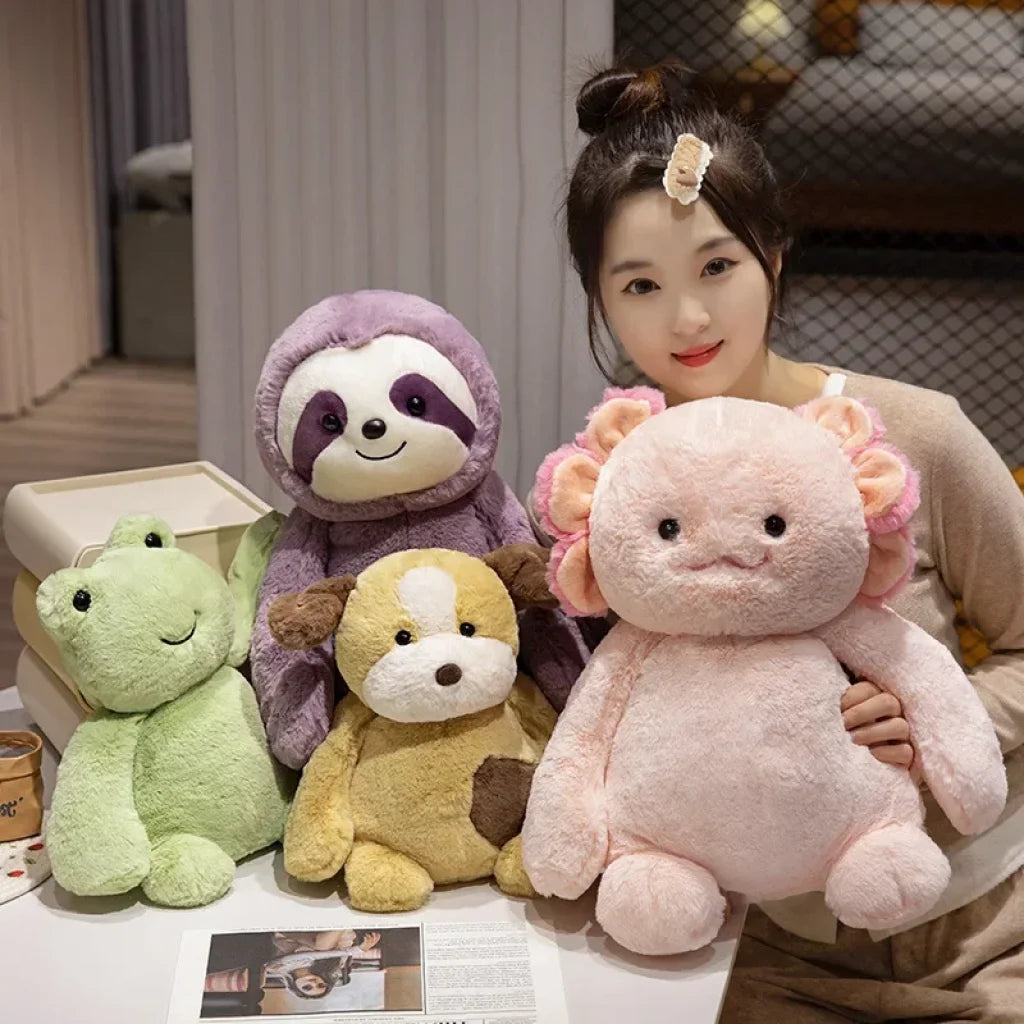Soft Cute Animals Plushie Axoloti