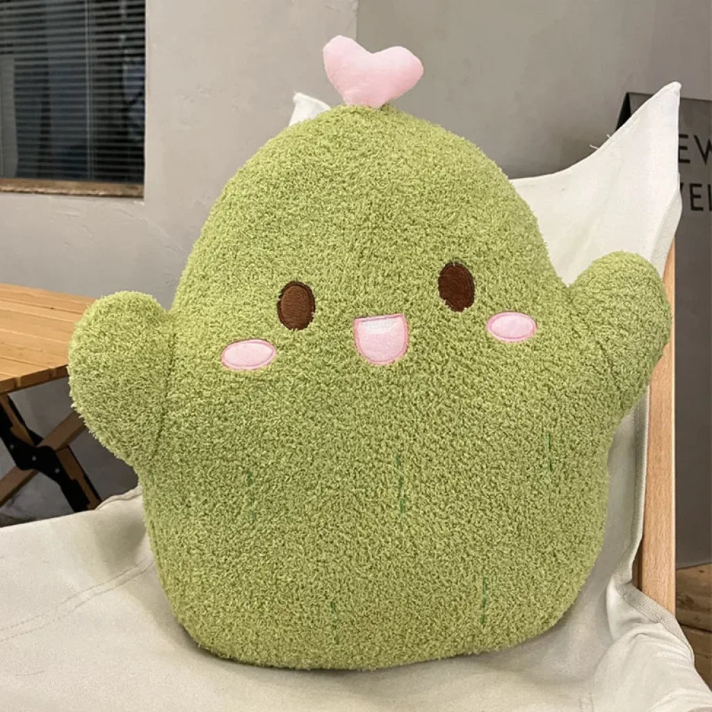 Soft Ghost Throw Pillow Plush Toy Angry