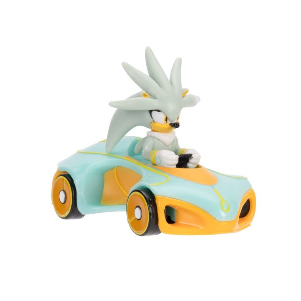 Sonic 1:64 Diecast Vehicle W8 - SILVER - Sonic