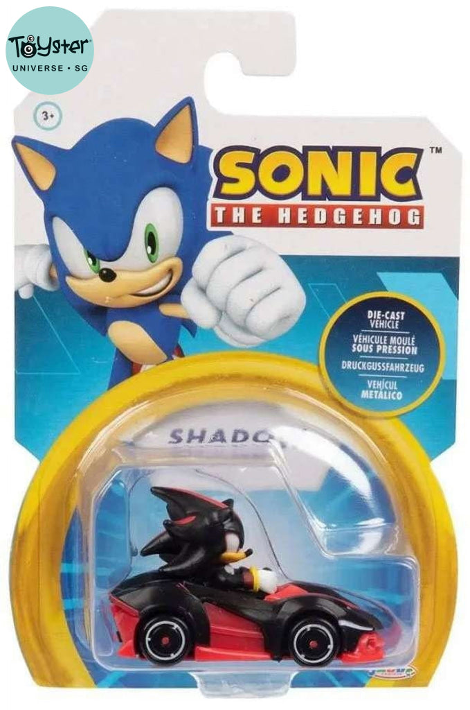 Sonic 1:64 Diecast Vehicle W9 - Modern Shadow - Sonic