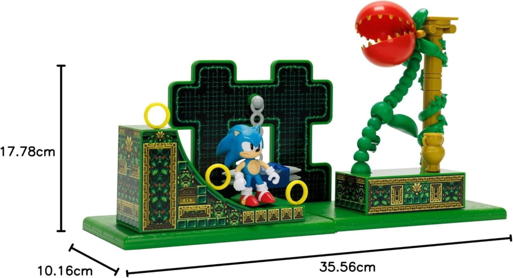 Sonic The Hedgehog 2.5’’ Stardust Speedway Playset - Sonic