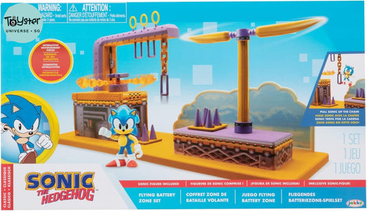 Sonic The Hedgehog Flying Battery Zone Playset - Sonic