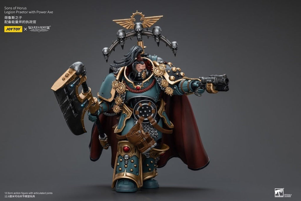 Sons Of Horus: Legion Praetor With Power Axe Jt9503 Warhammer 40K
