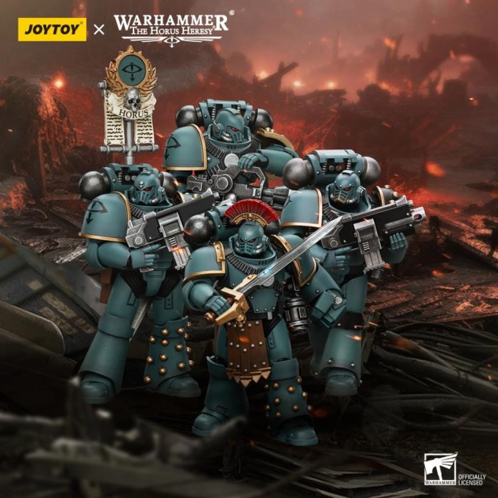Sons Of Horus: Mkiv Tactical Squad Legionary With Flamer Jt9596 Warhammer 40K