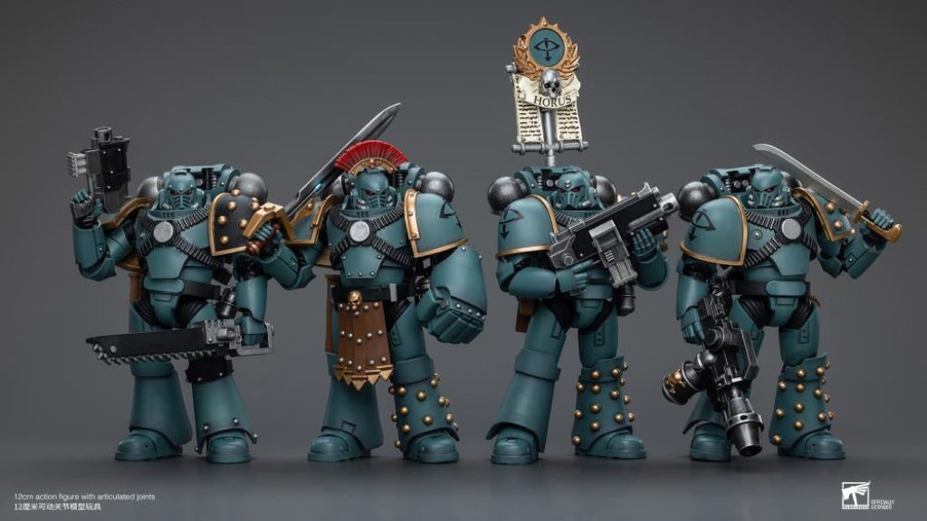 Sons Of Horus: Mkiv Tactical Squad Legionary With Flamer Jt9596 Warhammer 40K