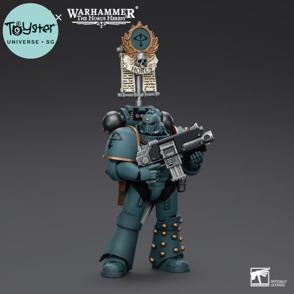 Sons Of Horus: Mkiv Tactical Squad Legionary With Legion Vexilla Jt9589 Warhammer 40K