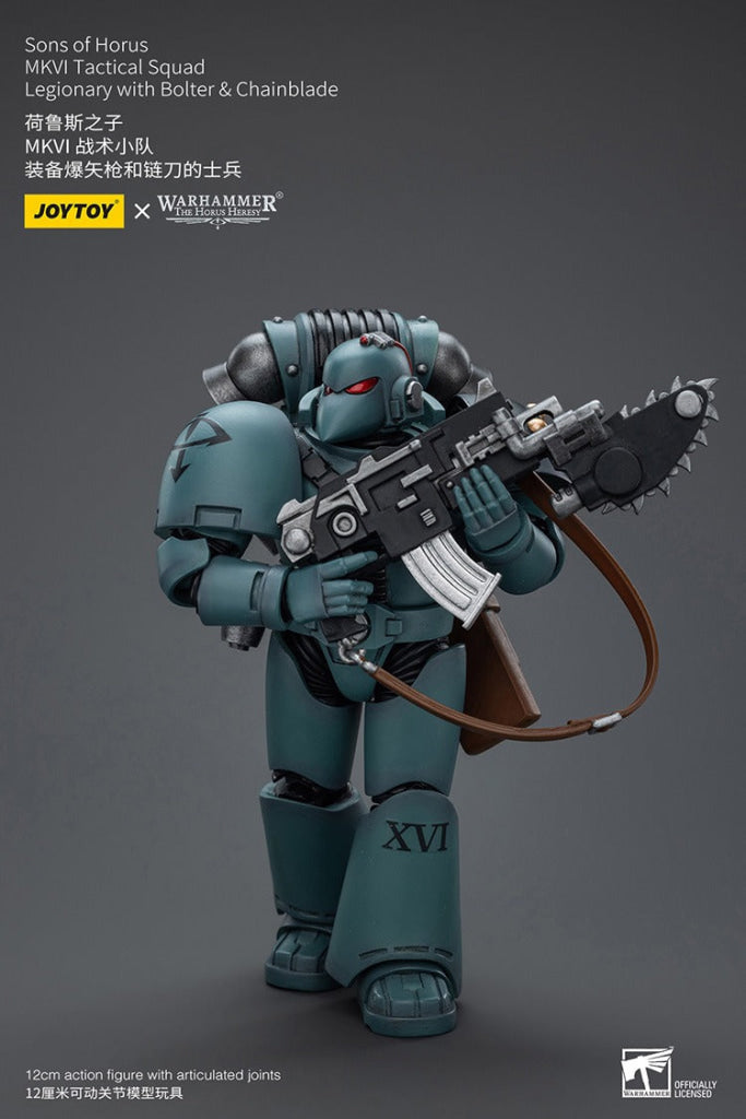 Sons Of Horus: Mkvi Tactical Squad Legionary With Bolter & Chainblade Jt00089 Warhammer 40K