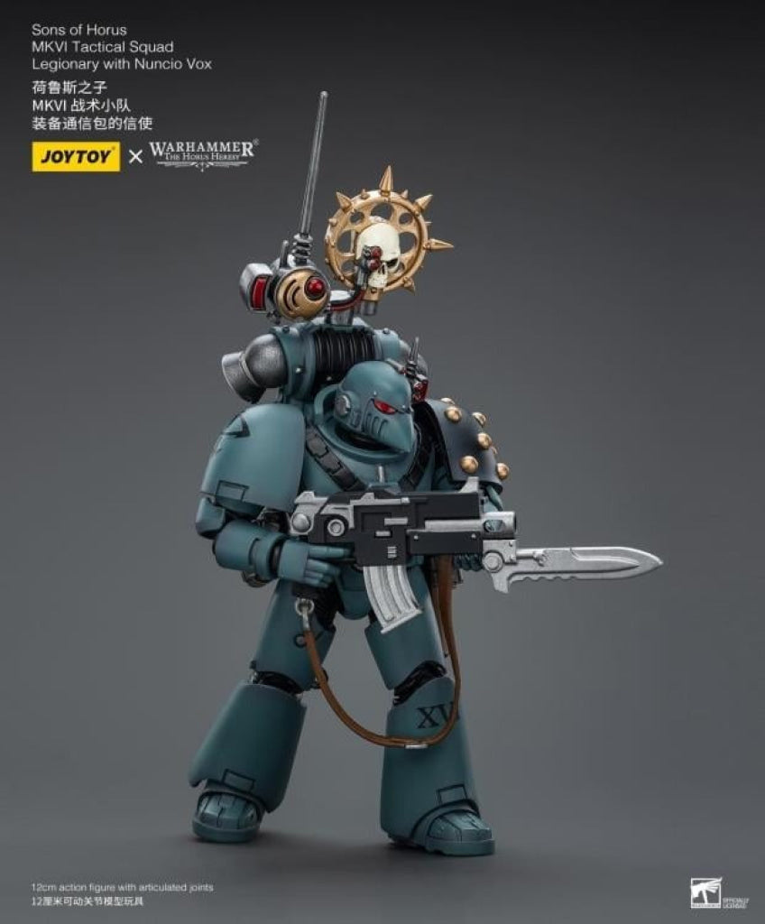 Sons Of Horus: Mkvi Tactical Squad Legionary With Nuncio Vox Jt9473 Warhammer 40K