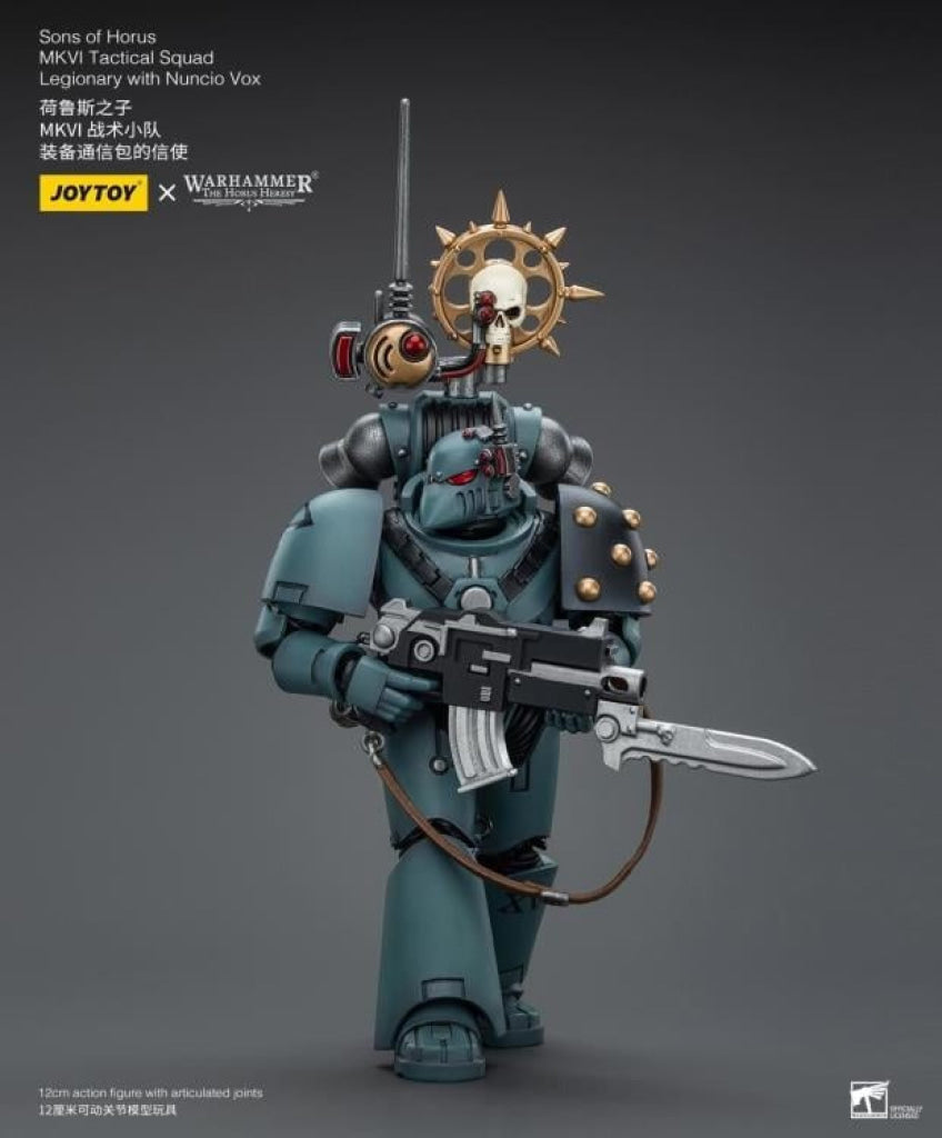 Sons Of Horus: Mkvi Tactical Squad Legionary With Nuncio Vox Jt9473 Warhammer 40K