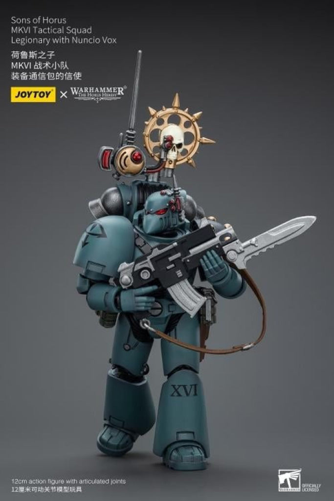Sons Of Horus: Mkvi Tactical Squad Legionary With Nuncio Vox Jt9473 Warhammer 40K