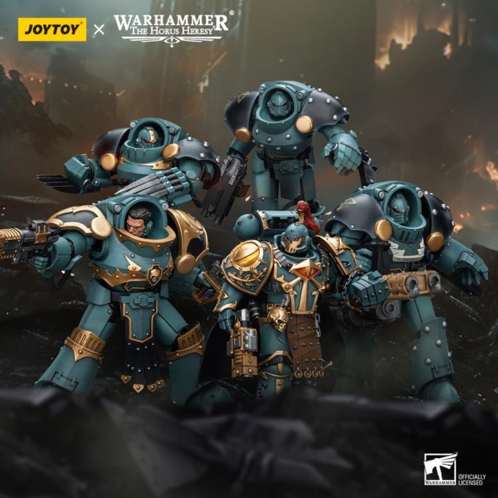Sons Of Horus: Tartaros Terminator Squad With Combi-Bolter And Chainfist Jt7271 Warhammer 40K