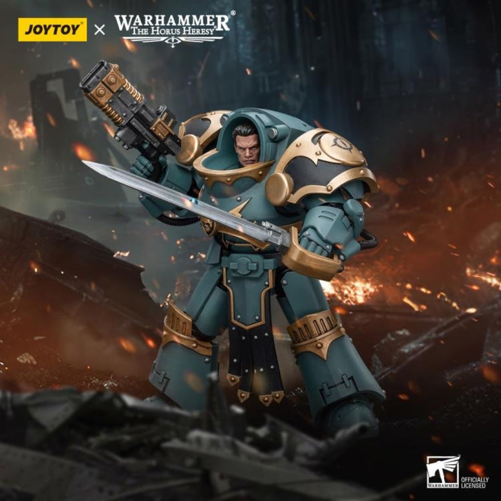 Sons Of Horus: Tartaros Terminator Squad With Heavy Flamer And Chainfist Jt7288 Warhammer 40K