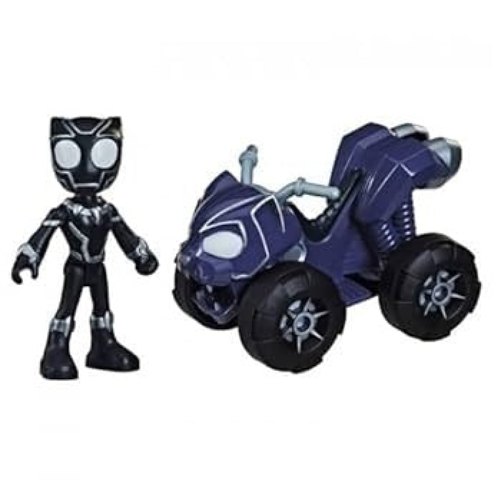 Spidey Amazing Friends Black Panther Vehicle Figure - Marvel