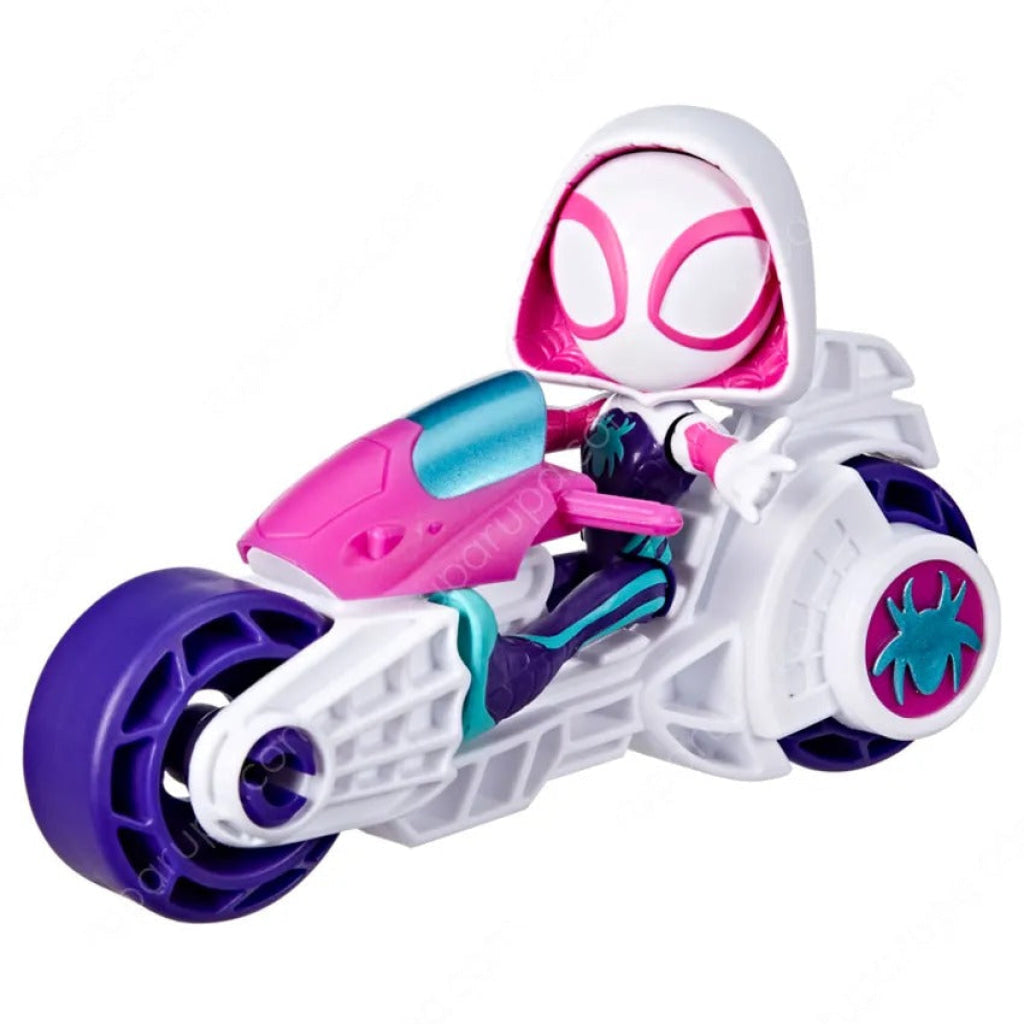 Spidey Amazing Friends Ghost Spider Motorcycle - Marvel