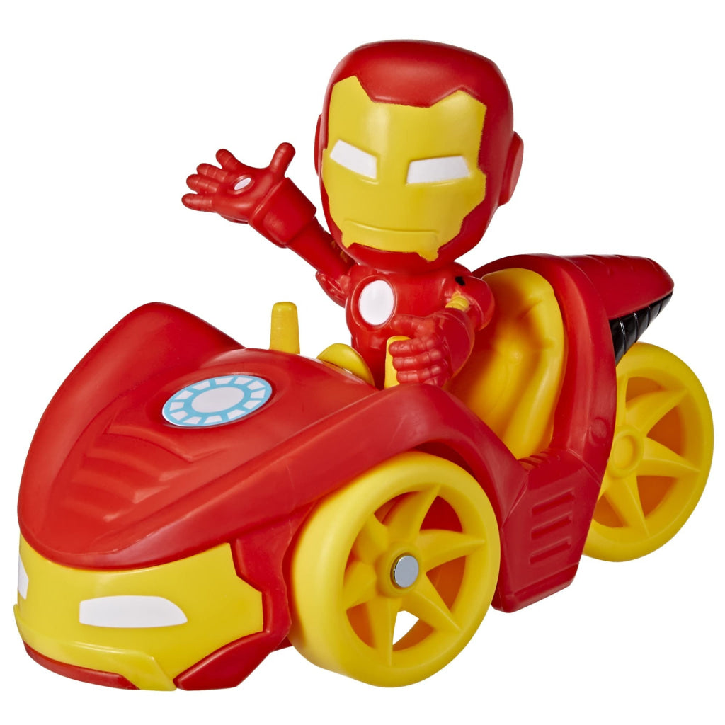 Spidey Amazing Friends Iron Man Vehicle Figure - Marvel