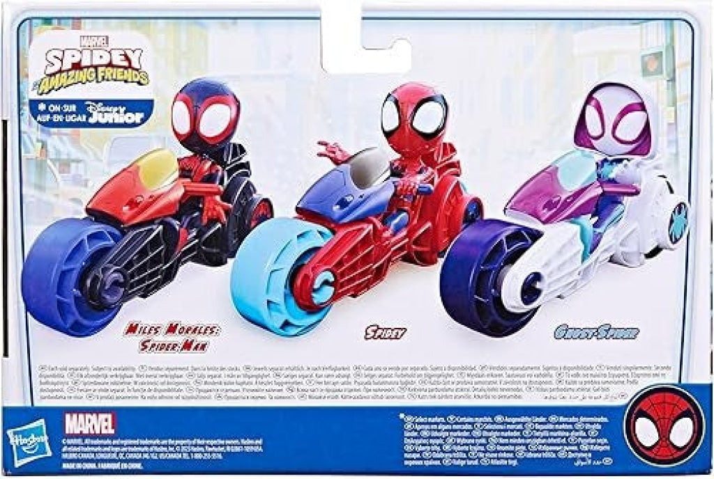 Spidey Amazing Friends Spidey Motorcycle - Marvel