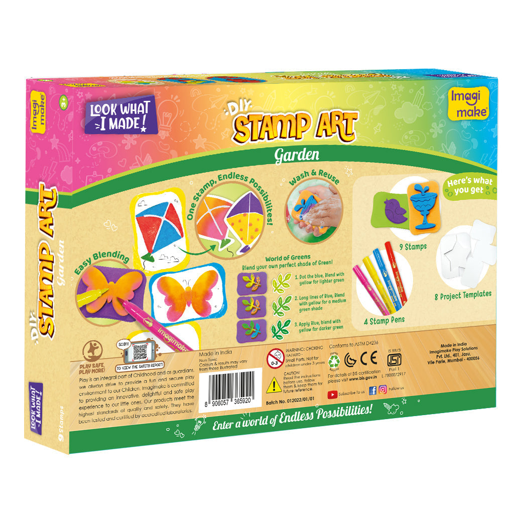 Stamp Art - Garden - Stamp Art