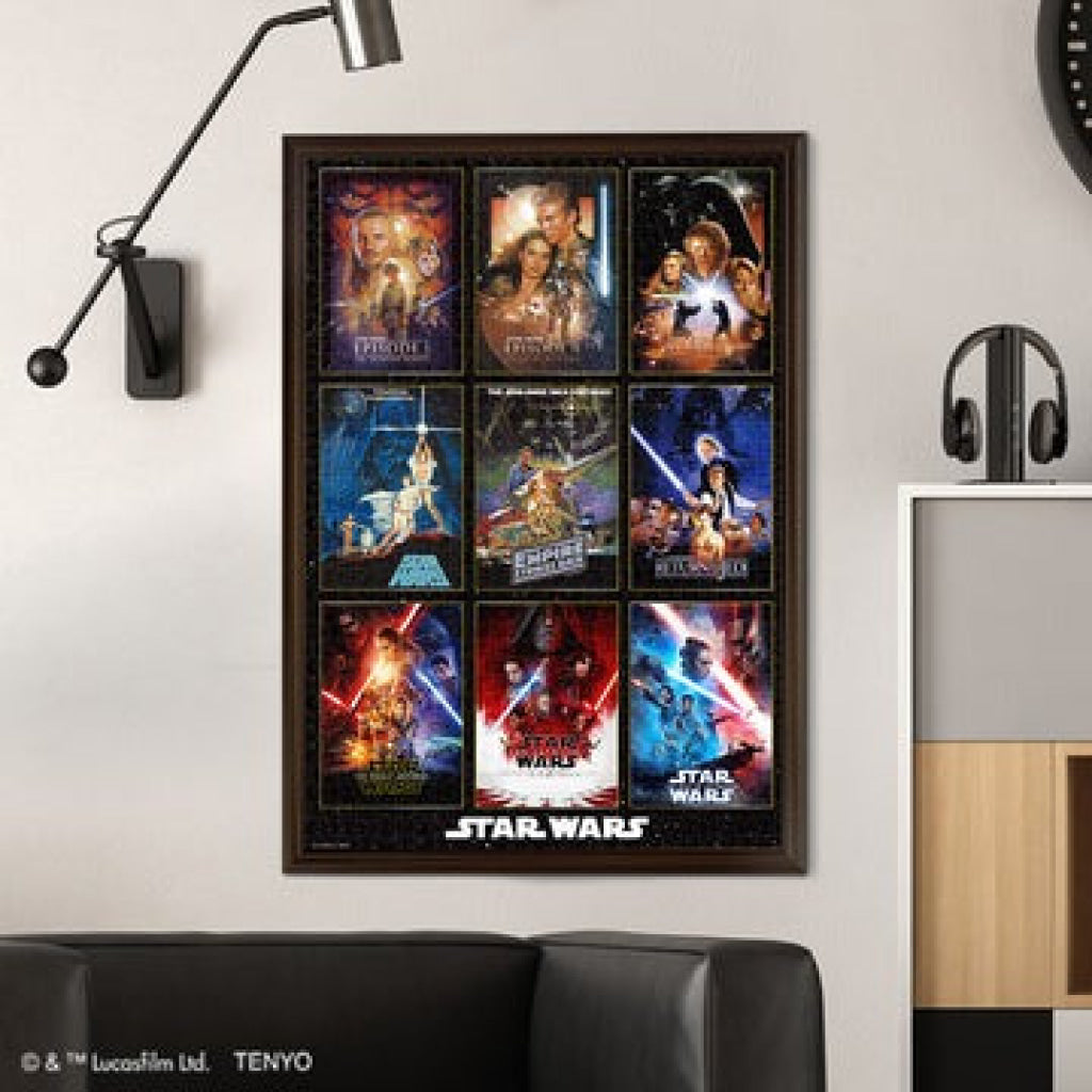 Star Wars Movie Poster Collection 1000 Piece Jigsaw Puzzle