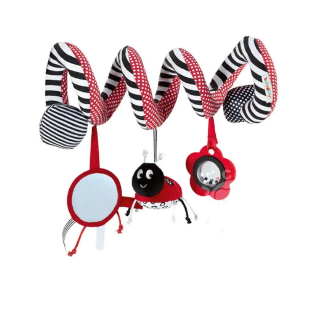 Stroller Spiral Rattle Baby Toy For Newborns Bee 025