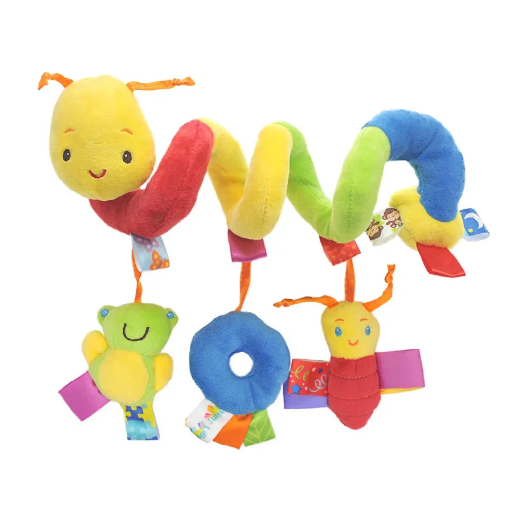 Stroller Spiral Rattle Baby Toy For Newborns Caterpillar 513