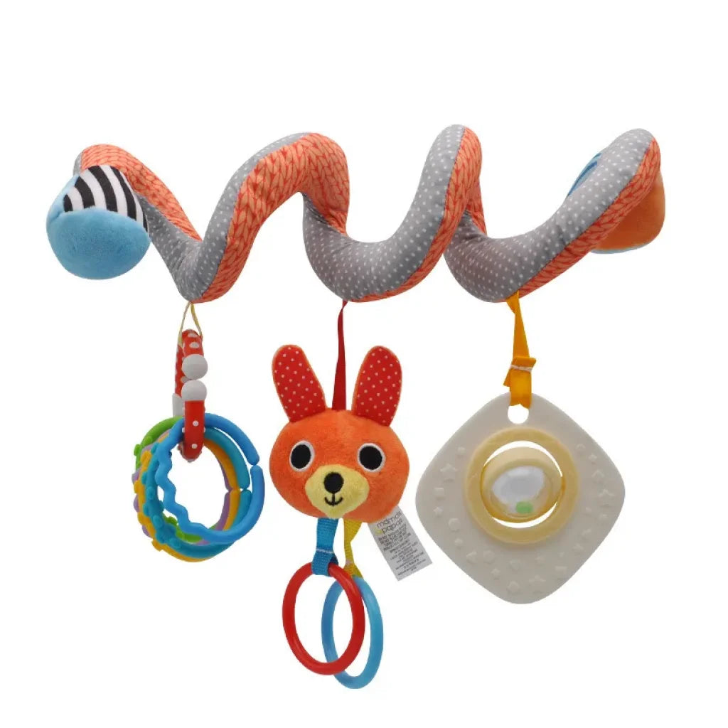 Stroller Spiral Rattle Baby Toy For Newborns Rabbit 025