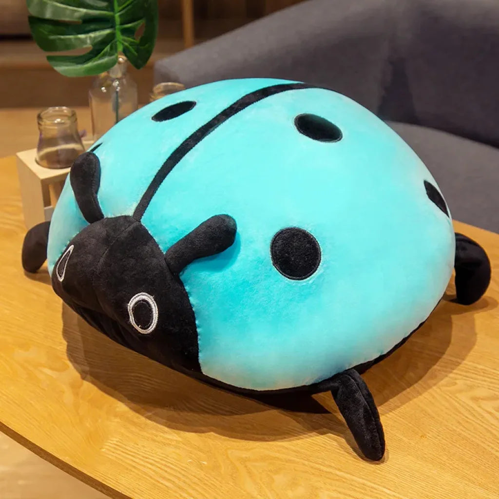 Stuffed Ladybug 40-80cm - blue / 78-80cm