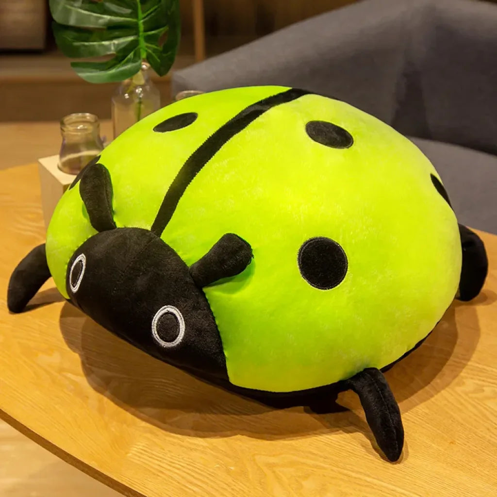 Stuffed Ladybug 40-80cm - green / 58-60cm