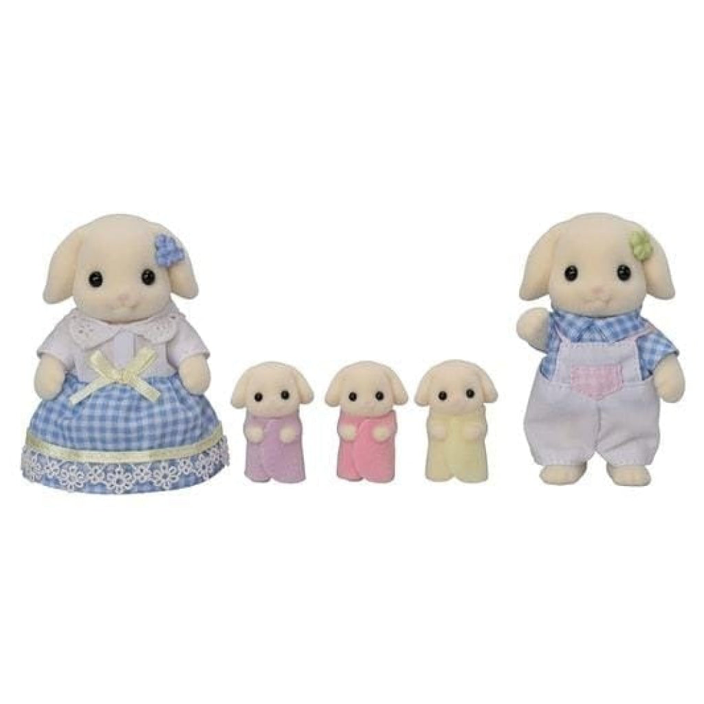 Sylvanian Families Flora Rabbit Family
