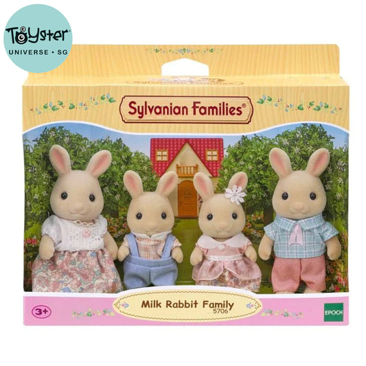 Sylvanian Families Milk Rabbit Family