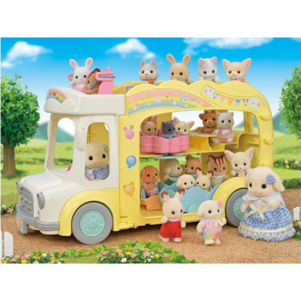 Sylvanian Families Rainbow Fun Nursery Bus Sylvanian Families