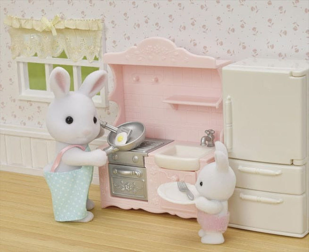 Sylvanian Families Snow Rabbit Father’s Cooking Set Sylvanian Families