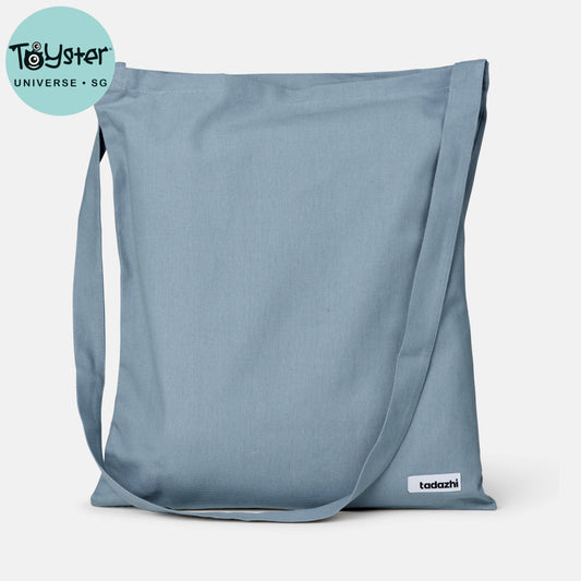 Tadazhi Organic Cotton Tote Bag Faded Blue